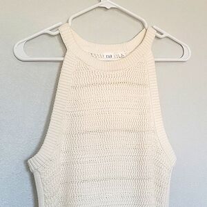 Racerback Sweater Tank, Sleeveless